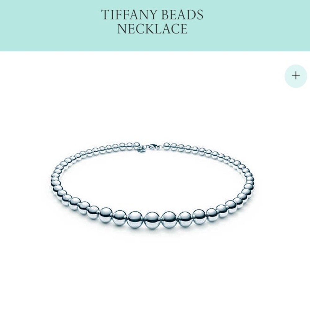 Tiffany & Co. Silver Beads Necklace